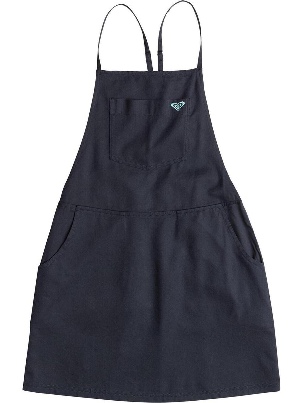 Roxy Girls' Sunset Waves Overall Dress, 14/XL, Mood Indigo